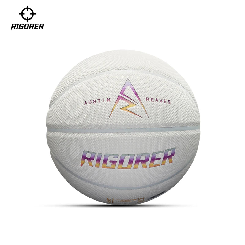 Rigorer Size 7 Basketball - Austin Reaves Signature PU Moisture-Absorbent Training Ball