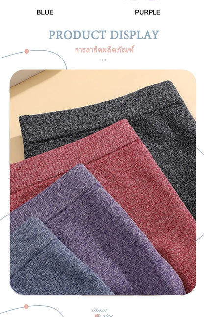 4pcs Women’s Boxer Underwear — Comfortable Solid Color Hipster Boyshort Panties for Sports & Everyday Wear