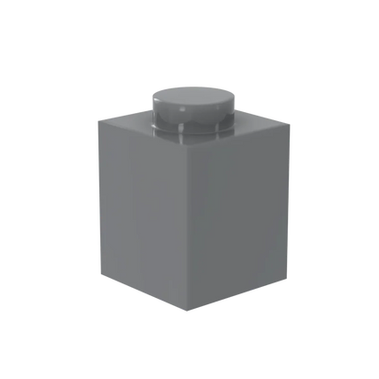 FunBrick 1x1 Classic Building Blocks - 20/50/100PCS DIY Creative Bricks Compatible with 3005 Plastic Blocks