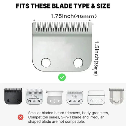 8/10PC Universal Hair Clipper Guard Set – Professional Limit Guide Combs for Wahl Trimmers & Barber Accessories