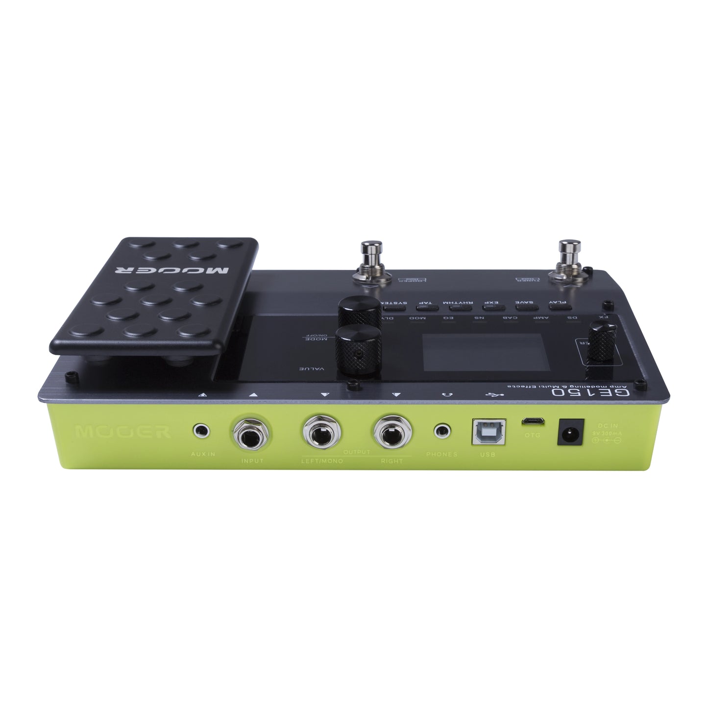 MOOER GE150 Electric Guitar Amp Modeling Pedal – Portable Multi-Effects Processor with Expression & IR Loading