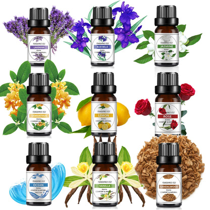 10ml Fruit Flavor Essential Oil - Natural Plant-Based Mango and Pineapple Oils for DIY Soap and Candle Making