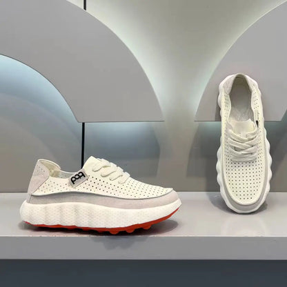 Men's Chunky Platform Sneakers - Breathable Non-Slip Running & Casual Walking Shoes