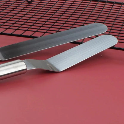 6/8/10/12 Inch Stainless Steel Icing Spatula – Cream Frosting Cake Decorating Tools & Accessories