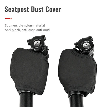 SUNTOUR SP12 NCX Bicycle Seat Tube Dust Cover – Suspension Seat Post Protector for Shock Absorber Clamp