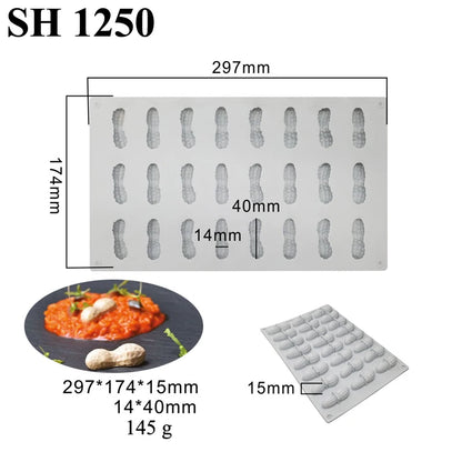 35-Cell Silicone Candy & Chocolate Mold — Jelly, Cake, Ice Cube & Dessert Baking Tool