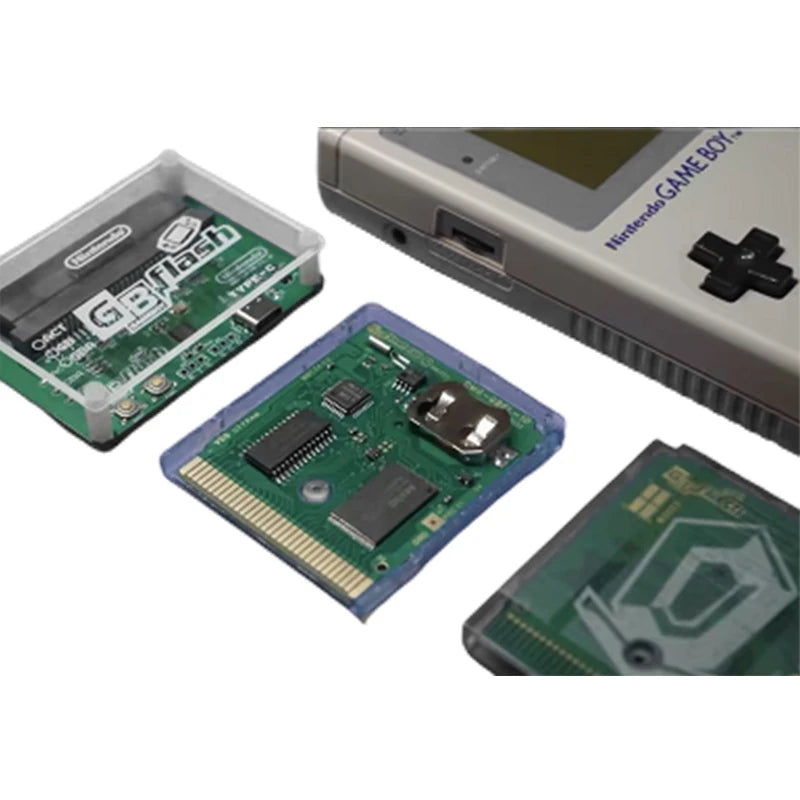 GB/GBC RTC Flashcart - Real-Time Clock Flash Cartridge for GBxCart Burner