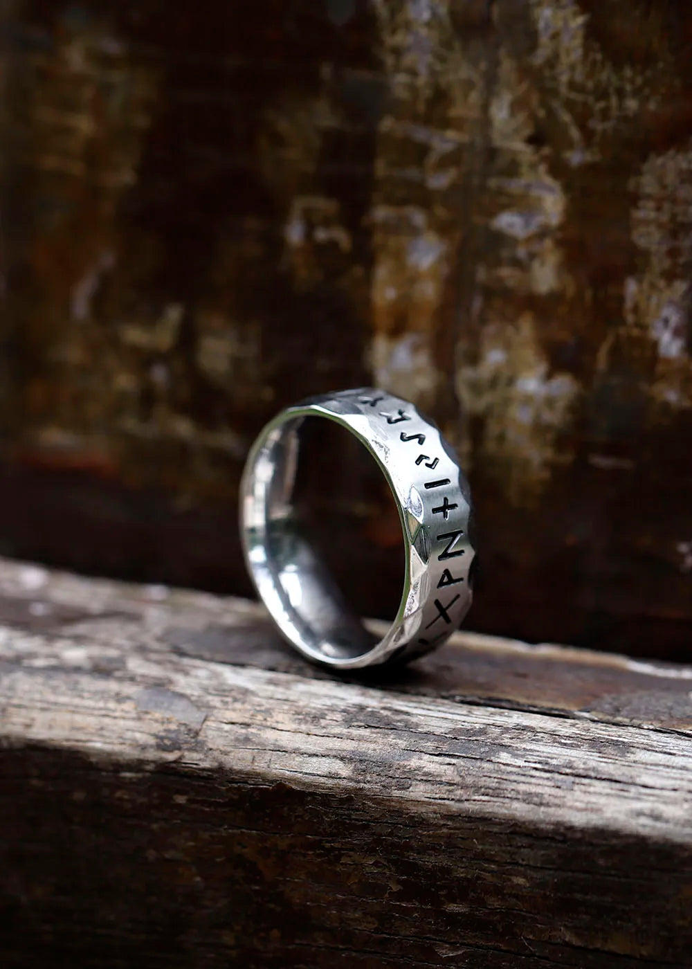 2022 New Men's 316L Stainless Steel Odin Viking Rune Ring – Retro Amulet Fashion Jewelry for Teens, Gift Idea