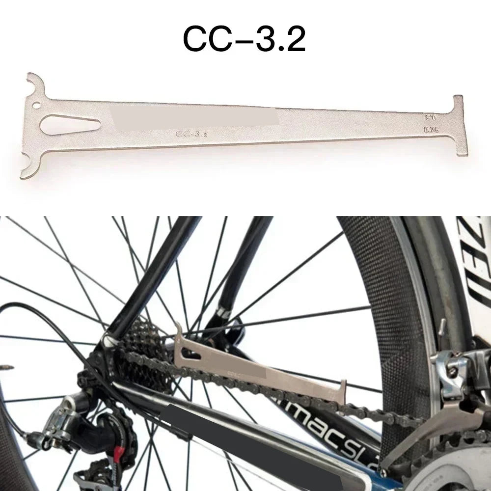 Bicycle Disc Brake Pad Alignment Tool – Chain Tool, Pedal Wrench & Crank Puller Combo
