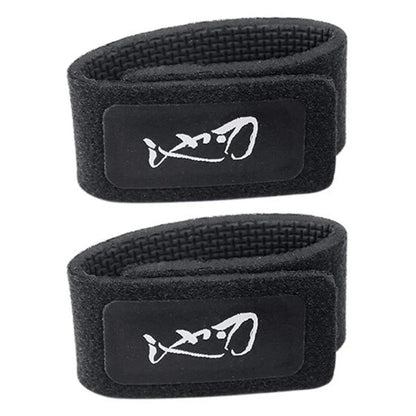 BRAVMACK Fishing Rod Elastic Protection Cap & Strap Set — Water Droplet Wheel Winding Rod Strap for Secure Fishing Rod Storage