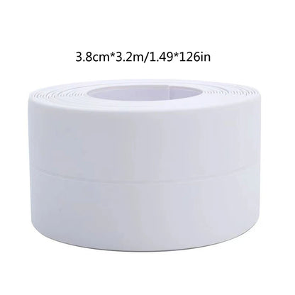 Waterproof Mold-Proof Self-Adhesive Sealing Strip Tape Roll for Bathroom & Kitchen – Toilet Gap Sealant Repair Waterproof Tape Accessory