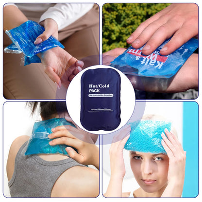 Reusable Ice Bag & Sports Icing Packs – Hot & Cold Therapy for Knees, Ankles, Muscles, Injuries & Back Pain Relief
