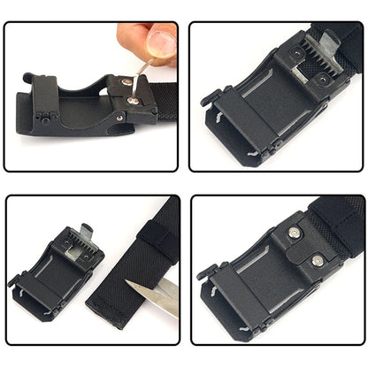 VATLTY Military Belt for Men – Sturdy Nylon with Metal Automatic Buckle, Tactical Police Duty & Outdoor IPSC Accessories