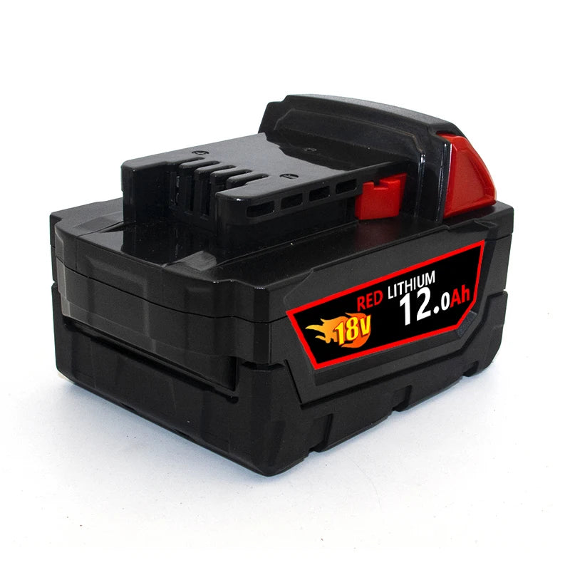 Milwaukee 18V M18-HB3 High Energy 12AH Replacement Battery – Compatible with M12-18FC Charger 48-11-1815