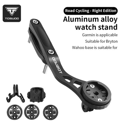 TOSUOD 1500-Lumen Bicycle Front Light - 4800mAh USB Rechargeable Splash-Resistant Cycling Lamp