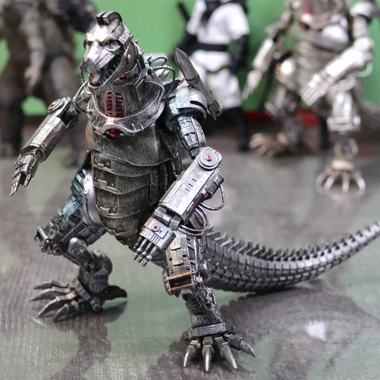 Spot Godzilla & Mecha Godzilla Action Figures – Fully Articulated Anime Model Toys for Kids Collectible Gift