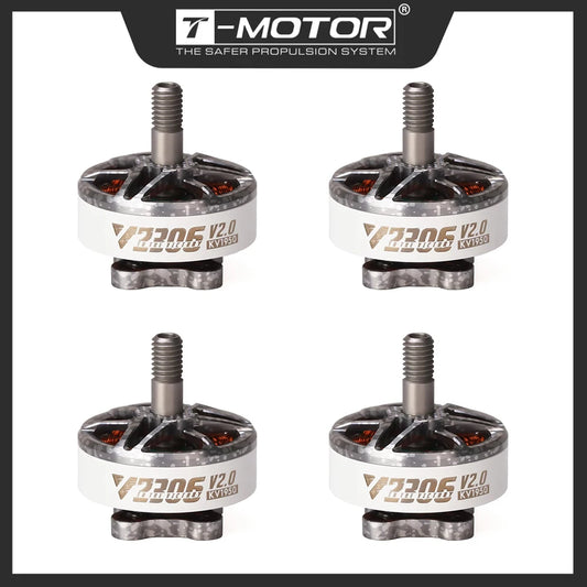 T-MOTOR T-HOBBY V2306 V2.0 5" Freestyle FPV Racing Drone Motor – 4-6S Brushless KV1950/KV2400 for FPV Freestyle
