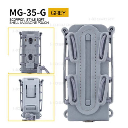 Tactical 9mm Single Magazine Pouch — MOLLE Quick‑Release Holder for Glock, Beretta & P226 Hunting Gear