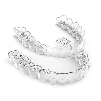 2 Piece Teeth Tray Whitening Braces - Oral Hygiene & Bleaching Teeth Care Tools