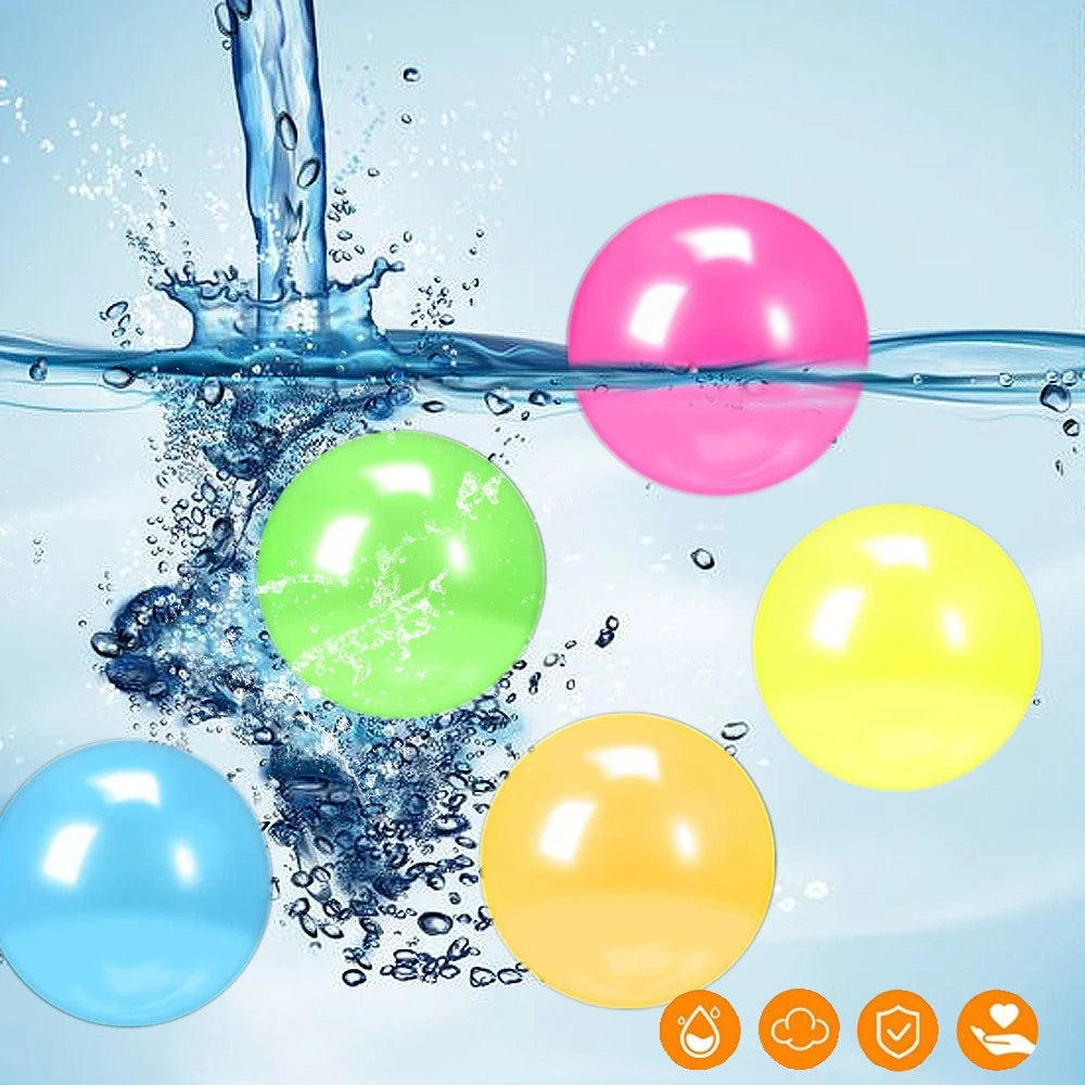 5-Piece Glow-in-the-Dark Sticky Balls - Squishy Stress Relief & Party Favor Toys