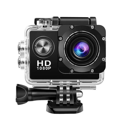 4K Action Camera for Outdoor Sports — 3MP, 900mAh, Waterproof Underwater Case, 2.0" Video Recording