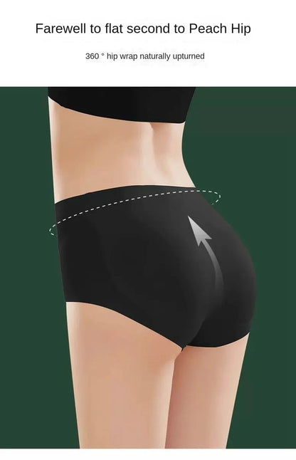 Summer Seamless Bodyshaper Panties – Silicone Hip & Butt Pads, Push-Up Briefs, Sexy Bum Lifter Lingerie