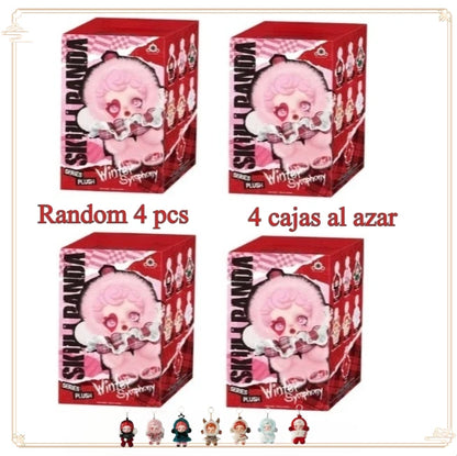 Skullpanda Winter Music Series Blind Box Plush Keychain – Cute Action Figure Toy Gift