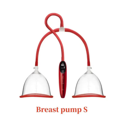 Electric Breast Massage Pump with Smart Vacuum Suction, Portable Breast Enhancement & Massage Therapy Device for Women