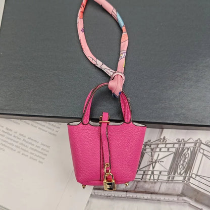 Mini Bag Pendant Keychain – Creative Portable Zero Wallet, Bracelet, and Bluetooth Earphone Multifunctional Hanging Accessory