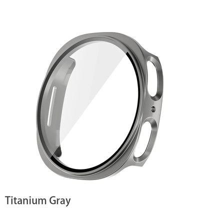 Samsung Galaxy Watch 8 Screen Protector Case – Full Coverage Tempered Glass & Scratch-Resistant Bumper Cover for 40mm/44mm Watch 8
