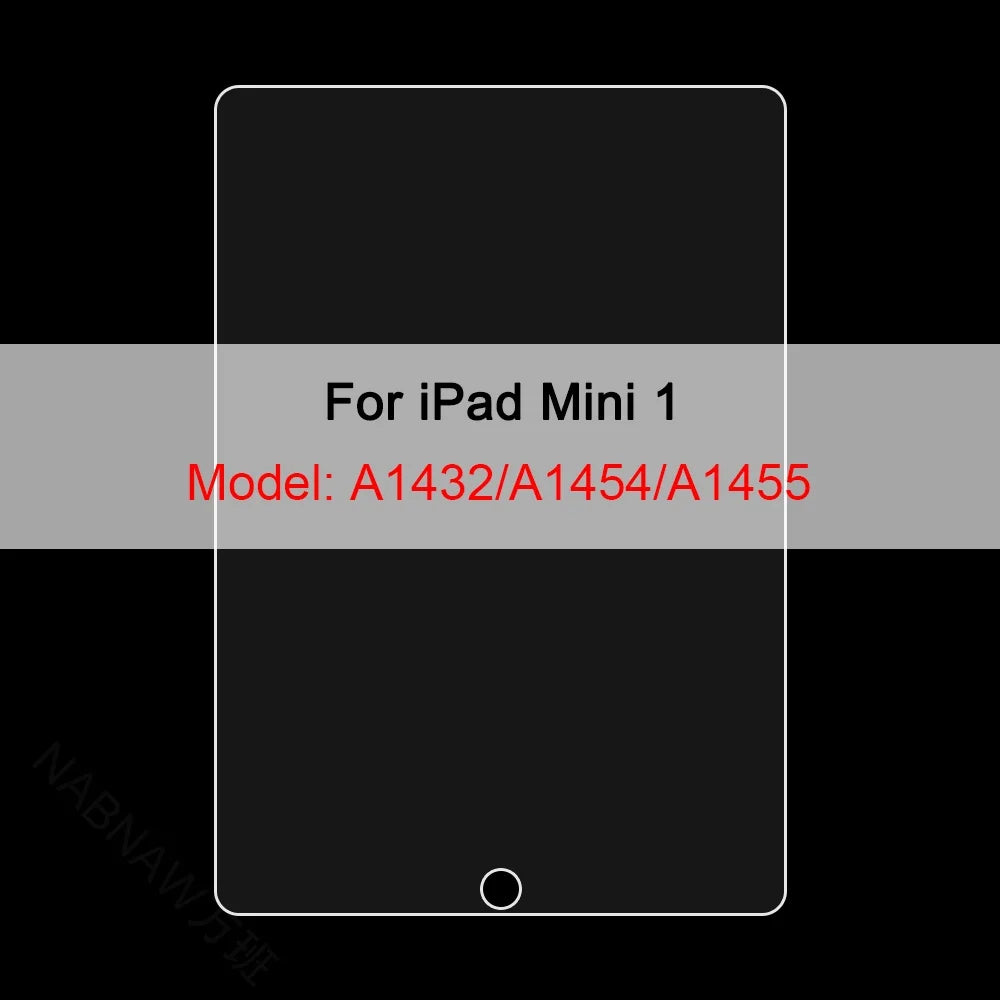 3-Pack Tempered Glass Screen Protector - Apple iPad 10th 9th 8th 7th Mini Air & Pro Series
