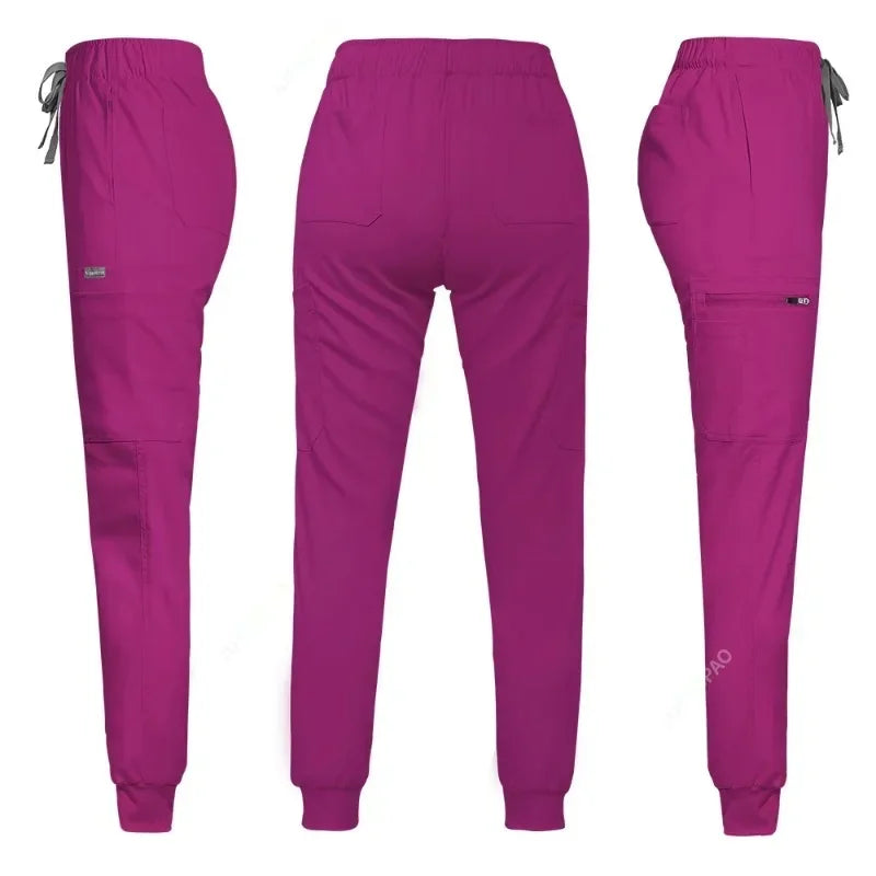 Unisex Medical Scrub Sets - Clinical Uniforms for Men and Women, Doctor, Nurse, Dentist Workwear with Tops and Pants