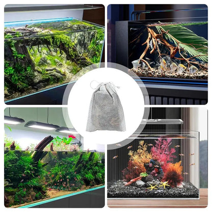 Aquarium Almond Catappa Leaves – Betta & Shrimp Fish Tank Accessories for Creating a Rainforest Environment