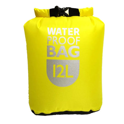 6L/12L Outdoor Dry Bag – Waterproof Sack for Fishing, Boating, Rafting, Kayaking, Floating Accessories