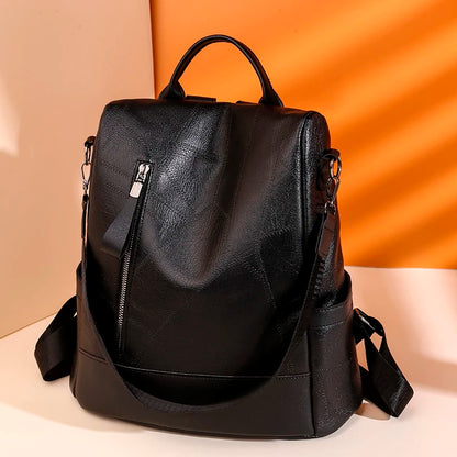 Women's Anti-Theft Backpack - Casual Daypack with Multi-Function Pockets for Travel and Outdoor Use