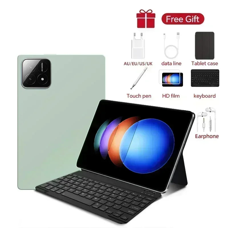 2025 New MI Pad 7 Pro Tablet 11" – Snapdragon 8 Gen 2, 22GB RAM, 2TB Storage, 4K HD, Android 14, 5G, Dual SIM, WiFi, GPS – 20000mAh Battery