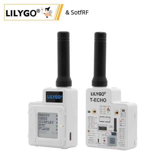 LILYGO® TTGO T-Echo NRF52840 LoRa Wireless Module – 433/868/915MHz, GPS, E-Paper & BME280 Sensor for Arduino