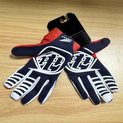 Honda Off-Road Motorcycle Gloves – Full Finger, Wear-Resistant, Breathable Outdoor Sports Gloves for Motorcycle & Bicycle Riding