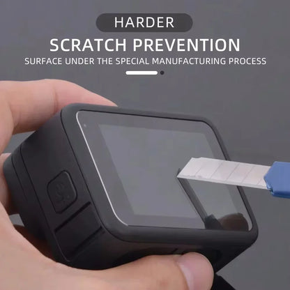 1-9PCS HD Tempered Glass Screen Protector Set – Front & Back Lens Protective Film for GoPro Hero 9-13 Black Cameras