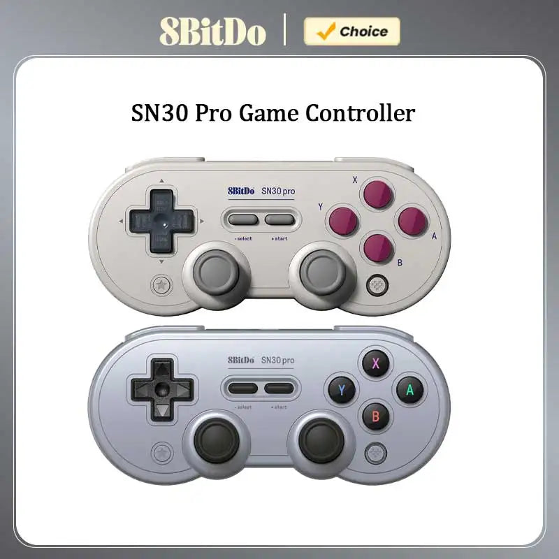 8BitDo SN30 Pro Wireless Game Controller – Bluetooth Gamepad for Nintendo Switch 2, Android, macOS, Steam & Raspberry Pi