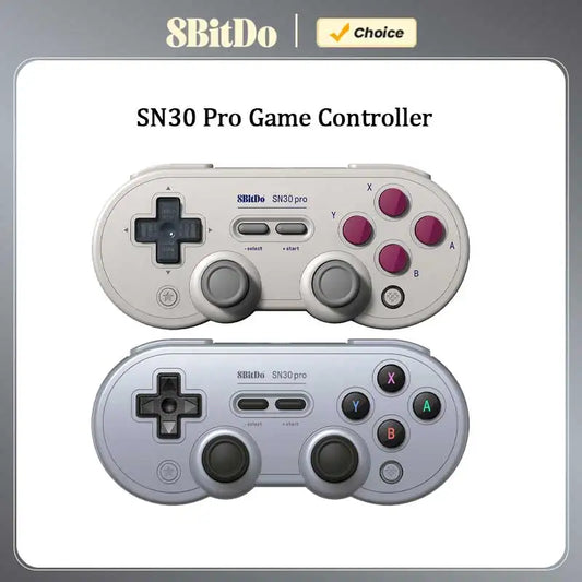 8BitDo SN30 Pro Wireless Game Controller – Bluetooth Gamepad for Nintendo Switch 2, Android, macOS, Steam & Raspberry Pi