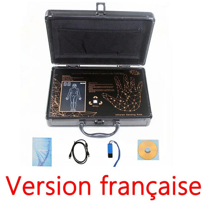 Quantum Magnetic Full Body Analyzer - Bioimpedance Resonance Scanning & Wellness Analysis Machine