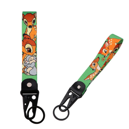 Anime Eagle Beak Keychain – Cool Short Lanyard for Phone, Badge Holder & USB Pendant