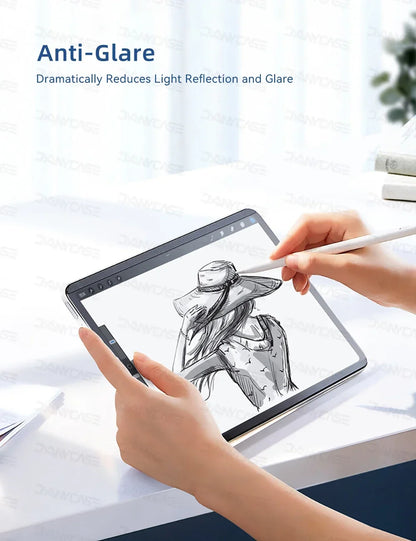 Paperfeel Magnetic Screen Protector for iPad Air & Pro 11/13 (2024 M2/M4) – Compatible with iPad 10th, 9.7, 10.2, 10.5, Mini 4/5/6, 5th–9th Gen