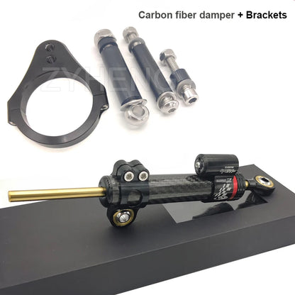 KuKirin G3 Pro (2024–2025) Scooter Steering Damper Stabilizer Mount Bracket – Electric Scooter Suspension Modification Accessory