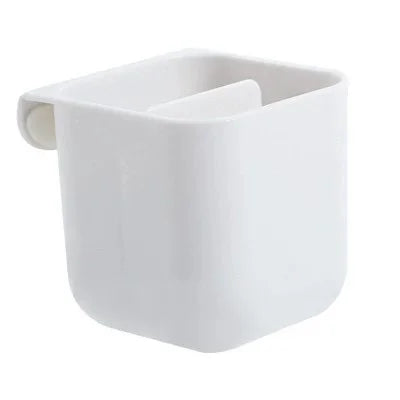 Clip-On Pen Holder Desk Organizer - Adhesive PP Plastic Pencil Storage Container Set