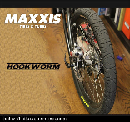 MAXXIS Hookworm BMX Bike Tire – 26x2.5 Wire Bead Clincher for Street, Park & Flatland