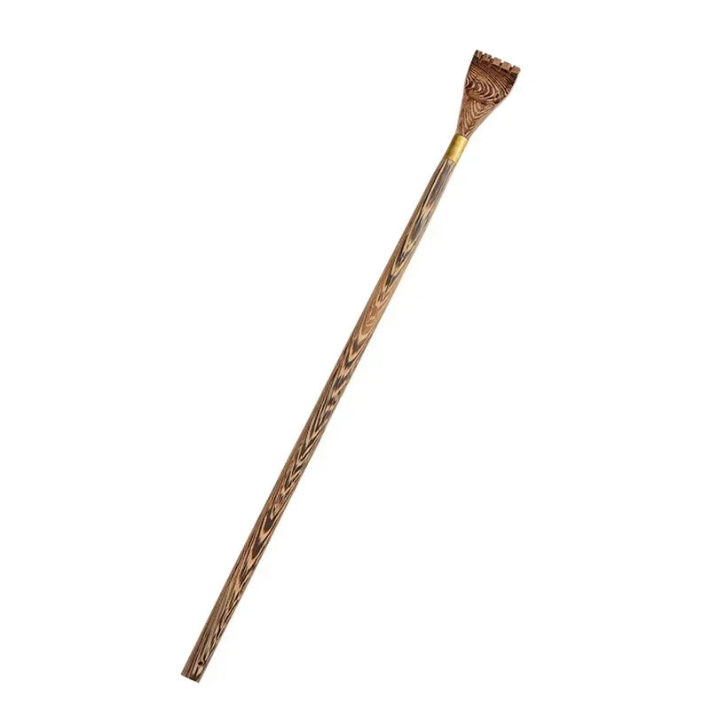 Long Handle Wooden Back Scratcher Massager - Body Massage Rake for Household Health and Relaxation