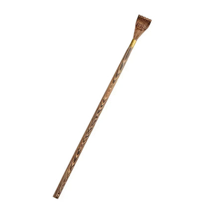 Long Handle Wooden Back Scratcher Massager - Body Massage Rake for Household Health and Relaxation