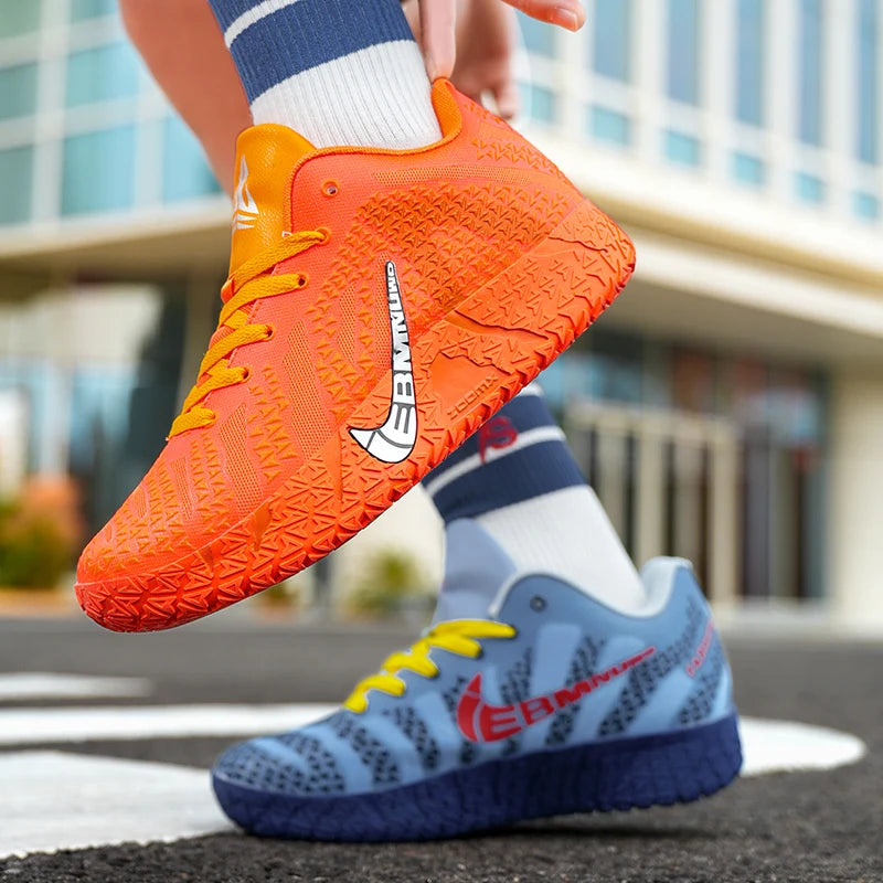 High-Top Basketball Shoes - Anti-Slip Shock Absorbing Breathable Sports Sneakers